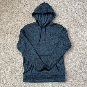Under Armour Cold Gear Men's Fleece Hoodie Sweatshirt Blue Size S